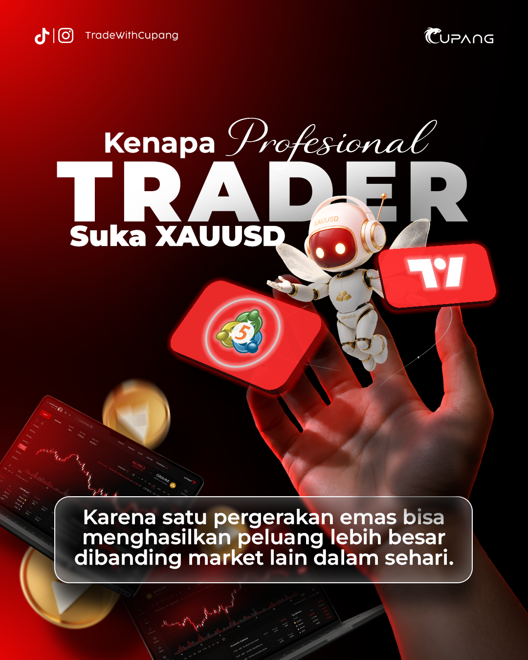 Trader Profesional Suka Xauusd