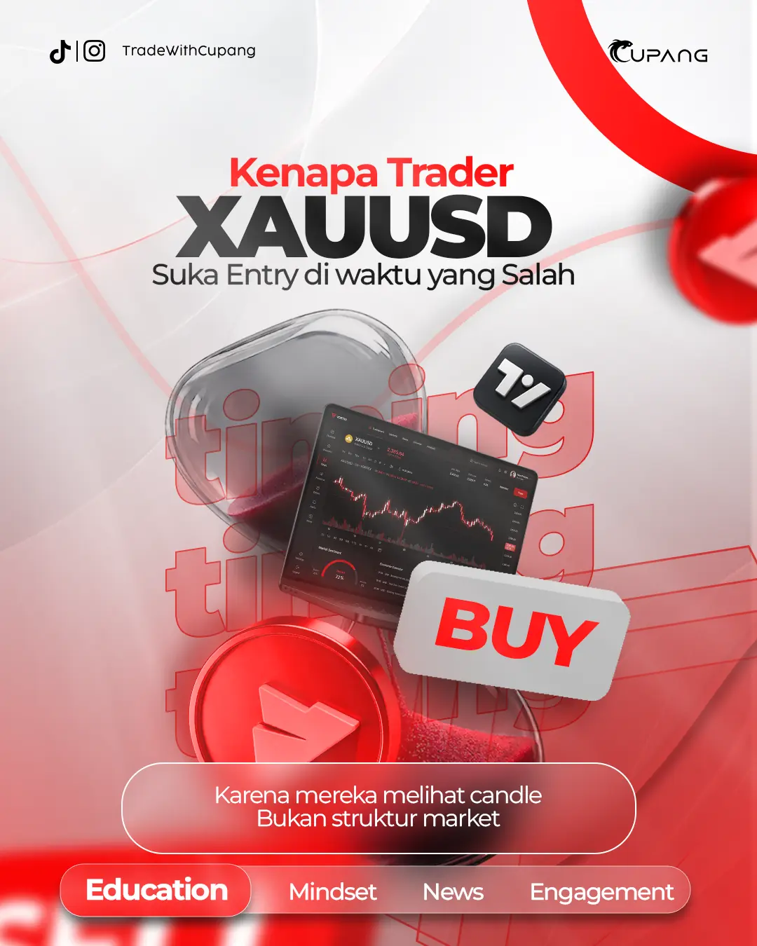 Kenapa Trader XAUUSD Suka Entry di Waktu yang Salah